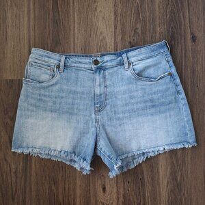 💙 Kut from the Kloth Kat High Rise Shorts Size 14 Denim Jeans Country Casual